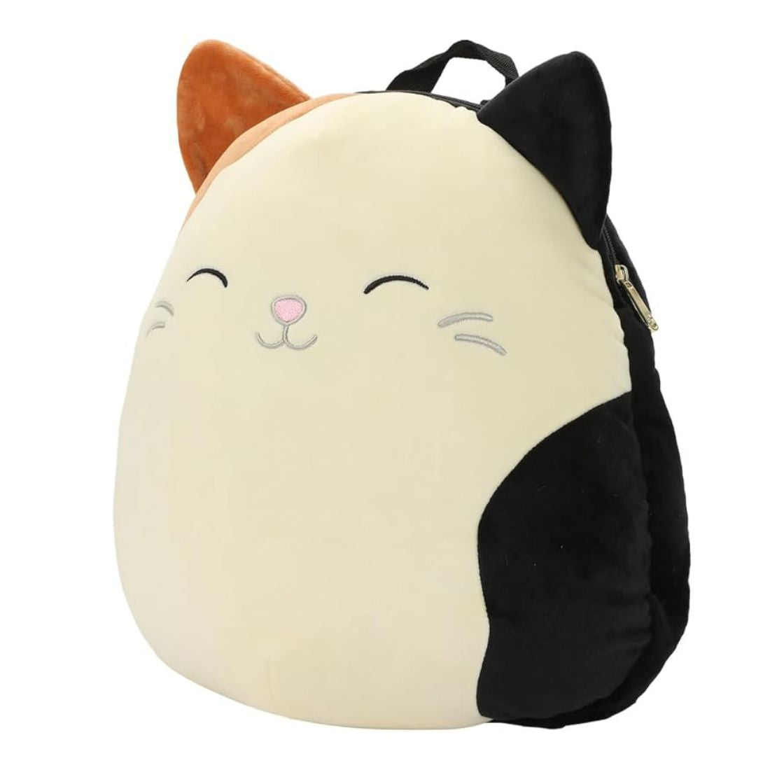 Squishmallows 3D Cam The Cat 14 inch Plush Mini Backpack, Pink, Taglia unica
