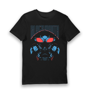 Black Printed T-shirt Front