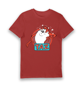Red Printed T-shirt Front