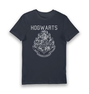 Navy Printed T-shirt Front