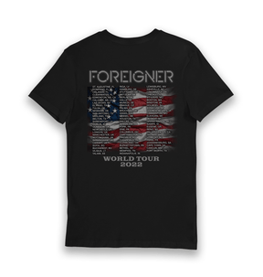 Black Printed T-shirt Back