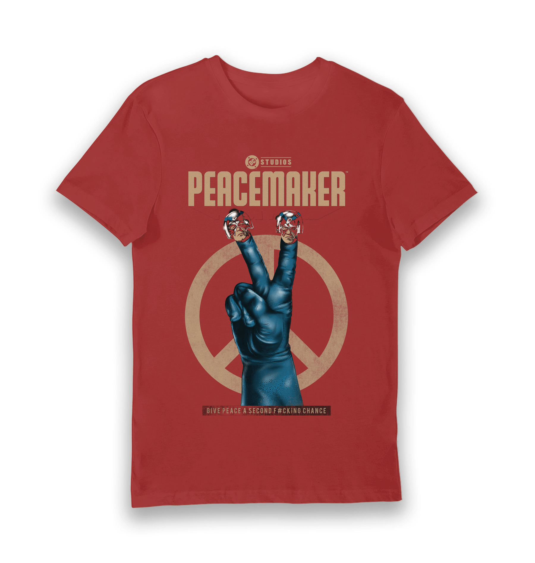 Red Printed T-shirt Front
