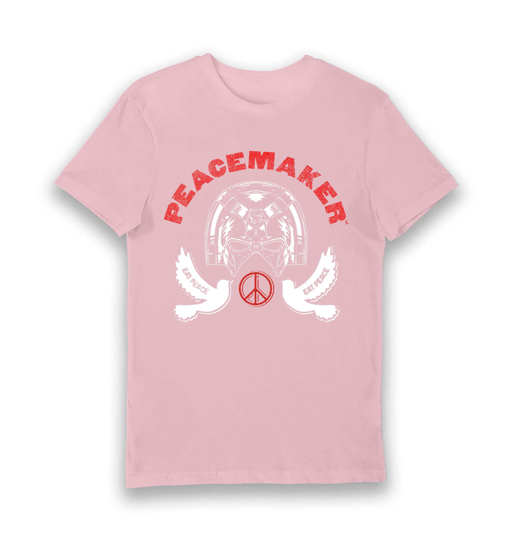 Pink Printed T-shirt Front