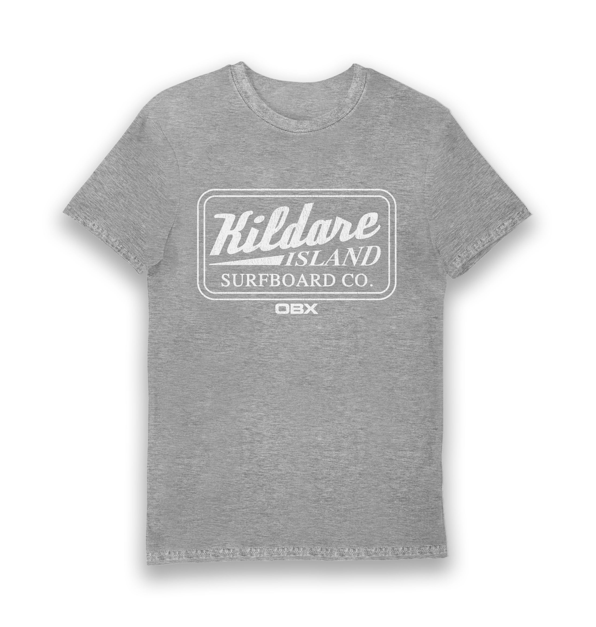 Sports Grey Printed T-shirt Front