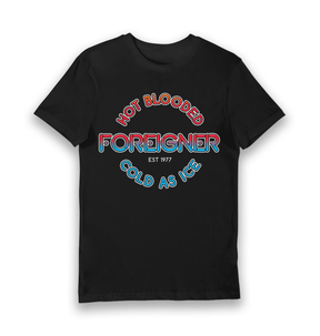 Black Printed T-shirt Front
