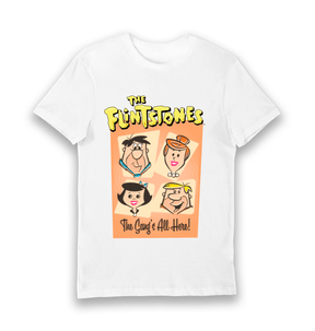 White Printed T-shirt Front
