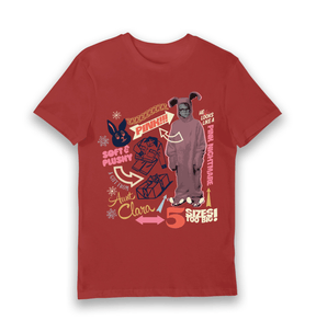 Red Printed T-shirt Front
