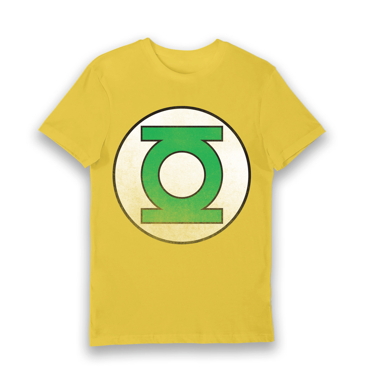 Yellow Printed T-shirt Front