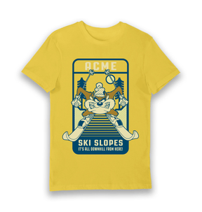 Yellow Printed T-shirt Front