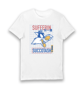 White Printed T-shirt Front
