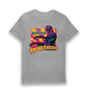 Sports Grey Printed T-shirt Front