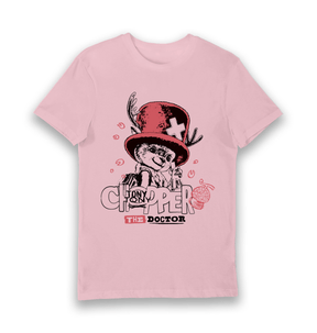Pink Printed T-shirt Front