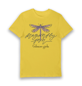 Yellow Printed T-shirt Front