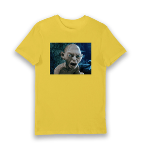 Yellow Printed T-shirt Front