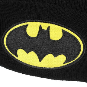 Batman Logo Embroidered Adult Cuff Beanie