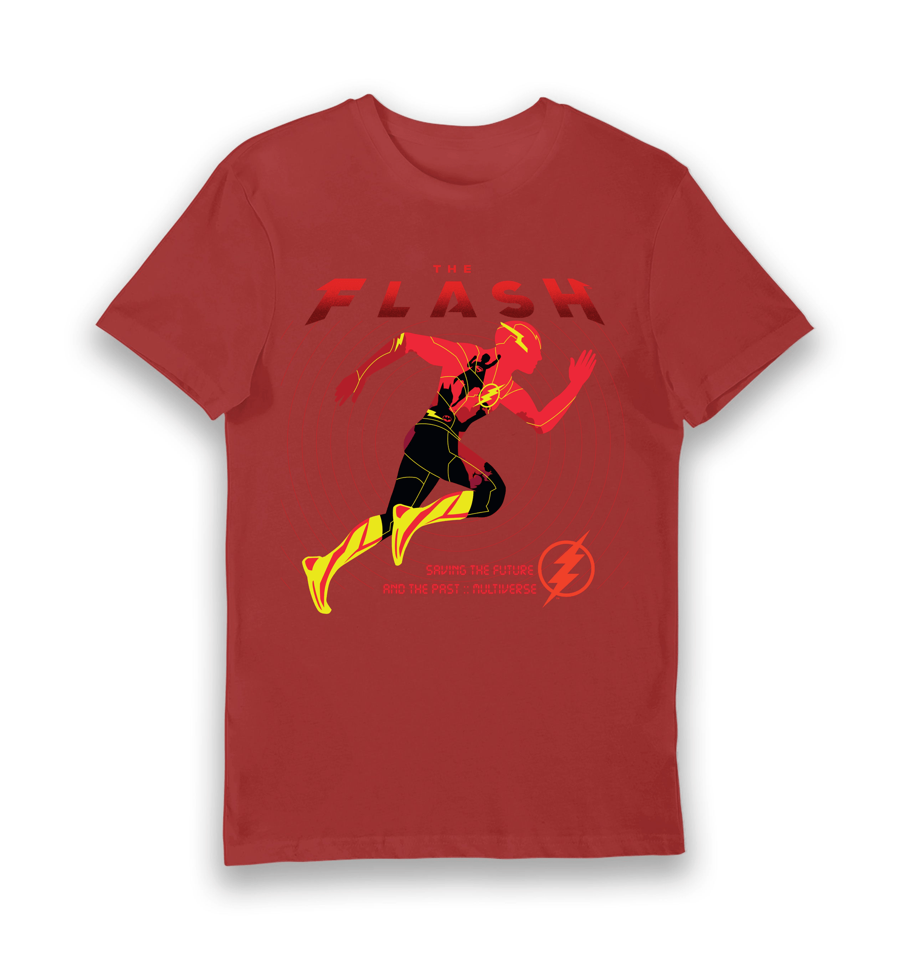 Red Printed T-shirt Front