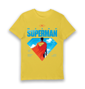 Yellow Printed T-shirt Front