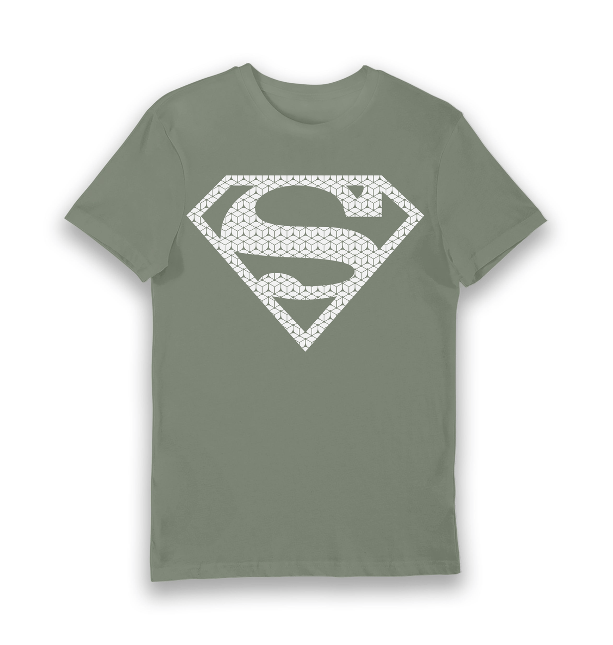 Khaki Printed T-shirt Front