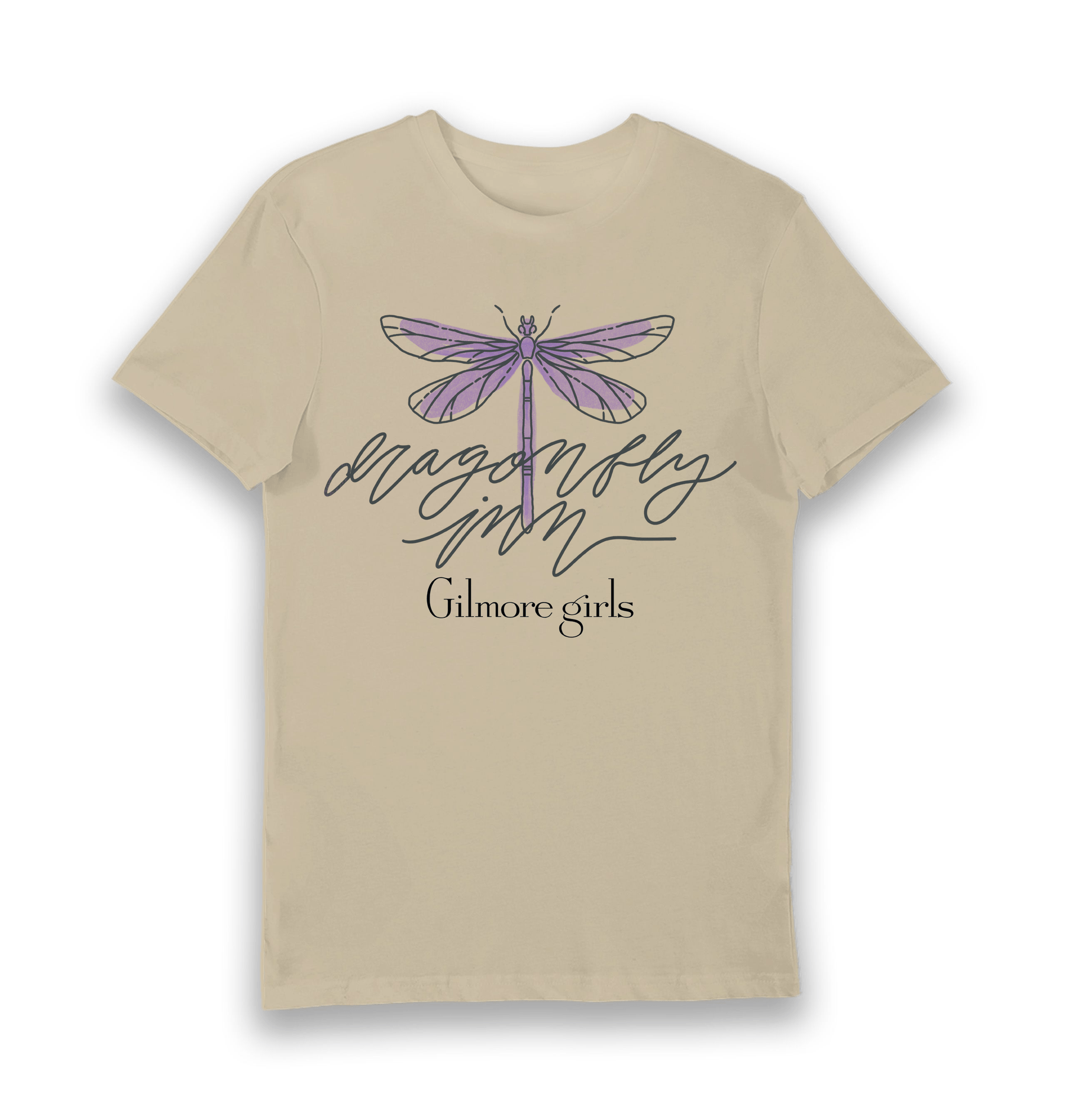 Sand Printed T-shirt Front