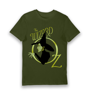 Forest Green Printed T-shirt Front