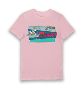Pink Printed T-shirt Front
