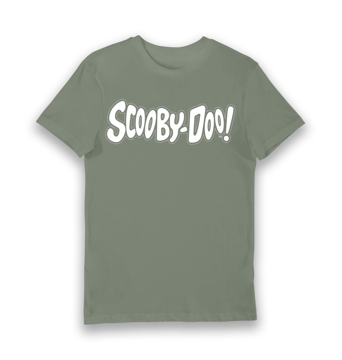 Khaki Printed T-shirt Front