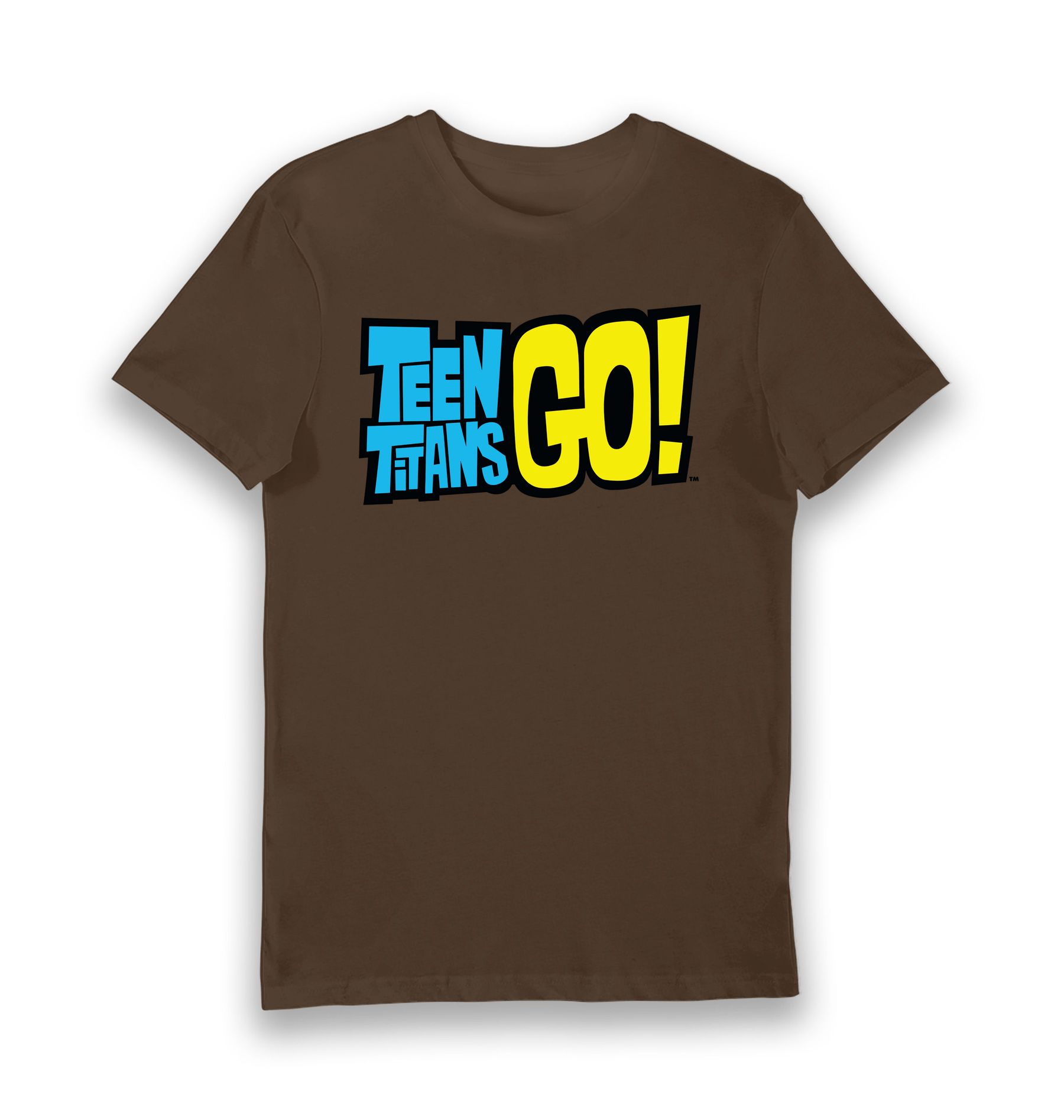 Brown Printed T-shirt Front