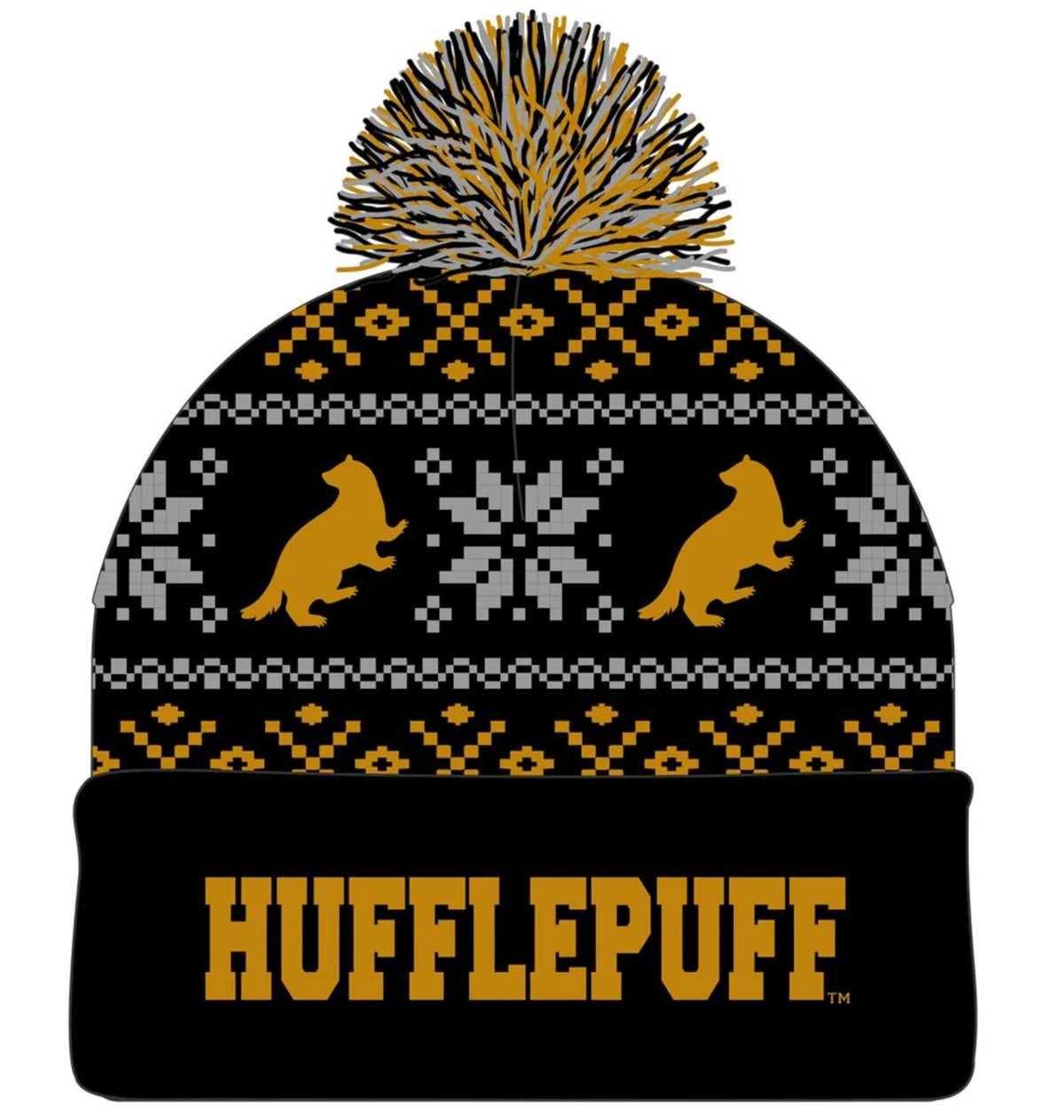 Black Beanie Front