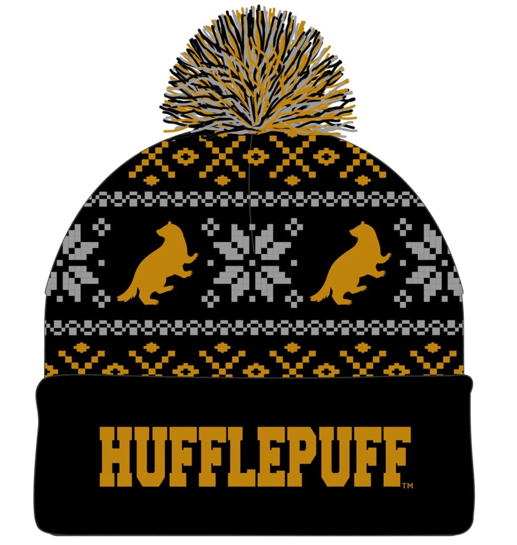 Black Beanie Front
