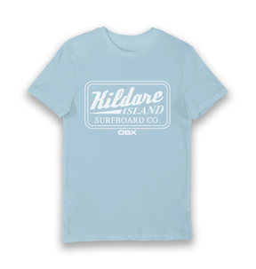 Light Blue Printed T-shirt Front