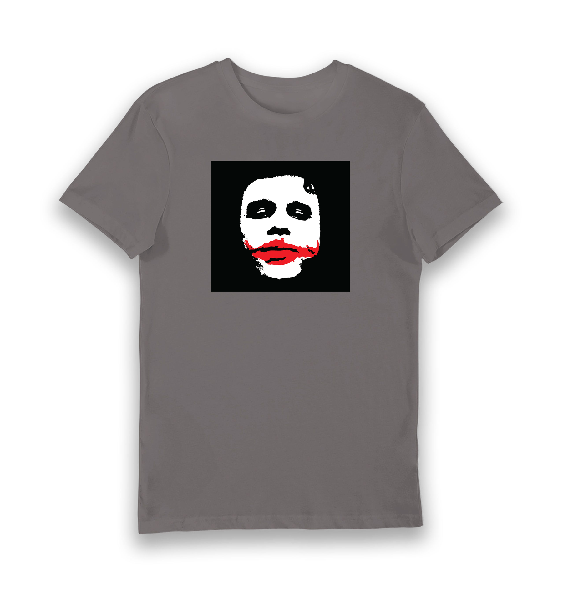 Charcoal Printed T-shirt Front
