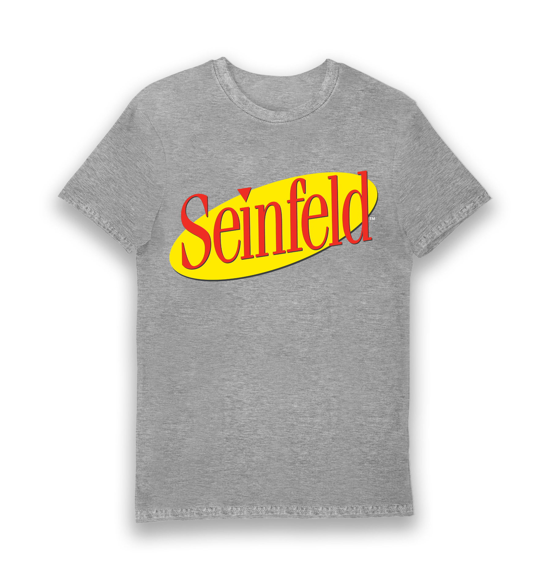 Sports Grey Printed T-shirt Front