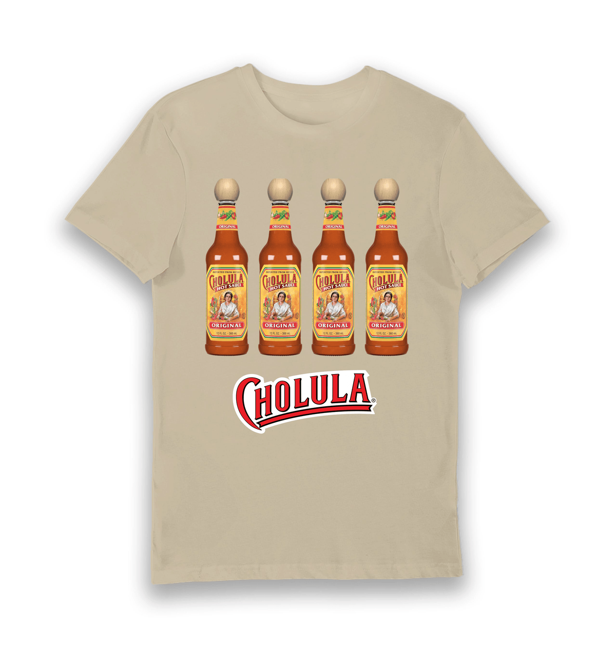 Sand Printed T-shirt Front