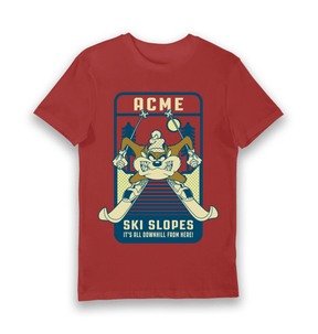 Red Printed T-shirt Front