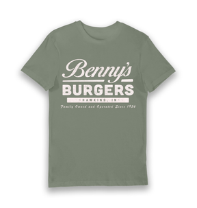 Khaki Printed T-shirt Front