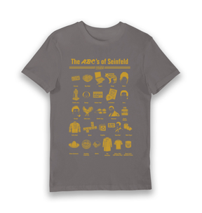 Charcoal Printed T-shirt Front