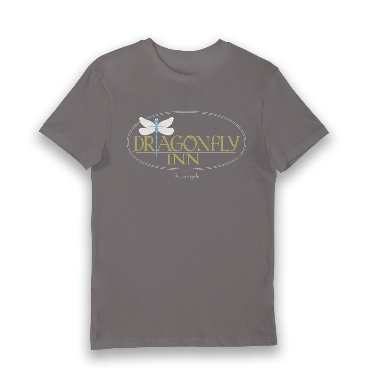 Charcoal Printed T-shirt Front