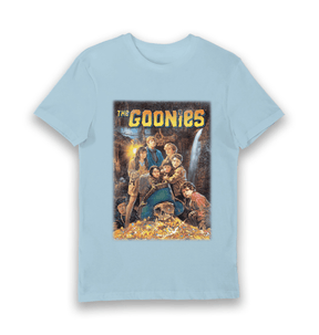 Light Blue Printed T-shirt Front