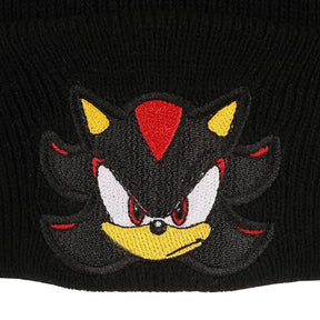 Sonic The Hedgehog Shadow Embroidered Cuff Beanie – Official SEGA Merchandise by Bioworld