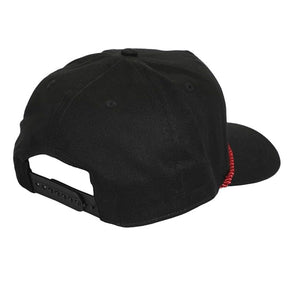 Naruto Embroidered Akatsuki Cloud Black Retro Grandpa Snapback Hat