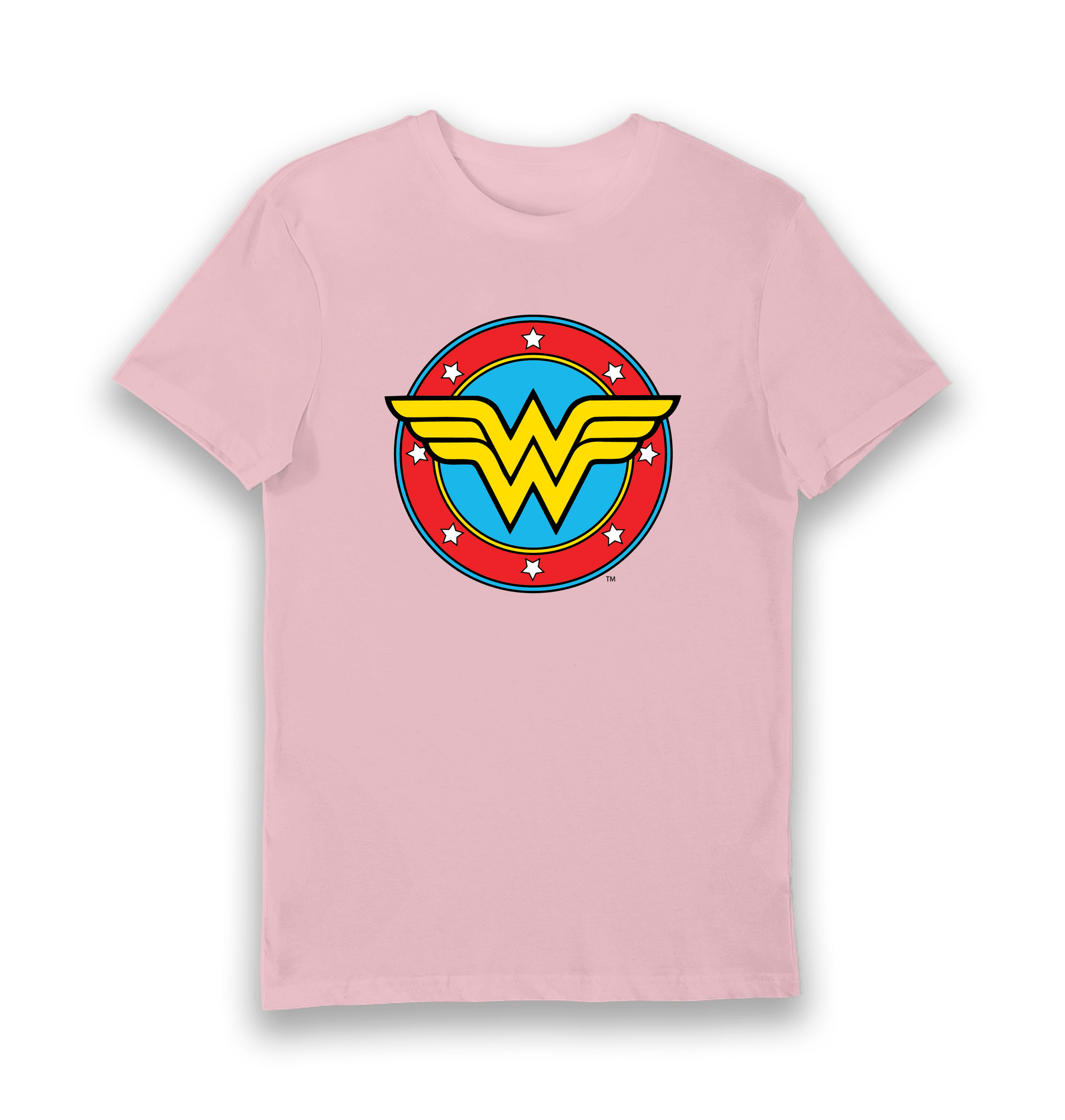 Pink Printed T-shirt Front