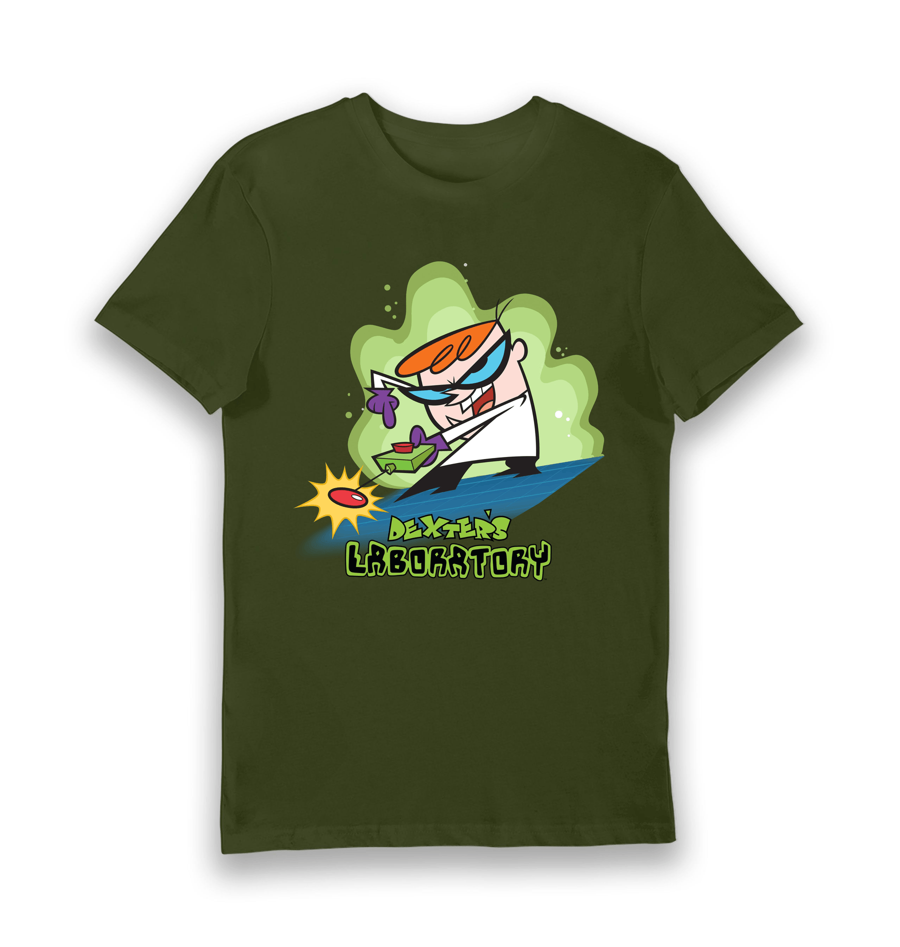 Forest Green Printed T-shirt Front