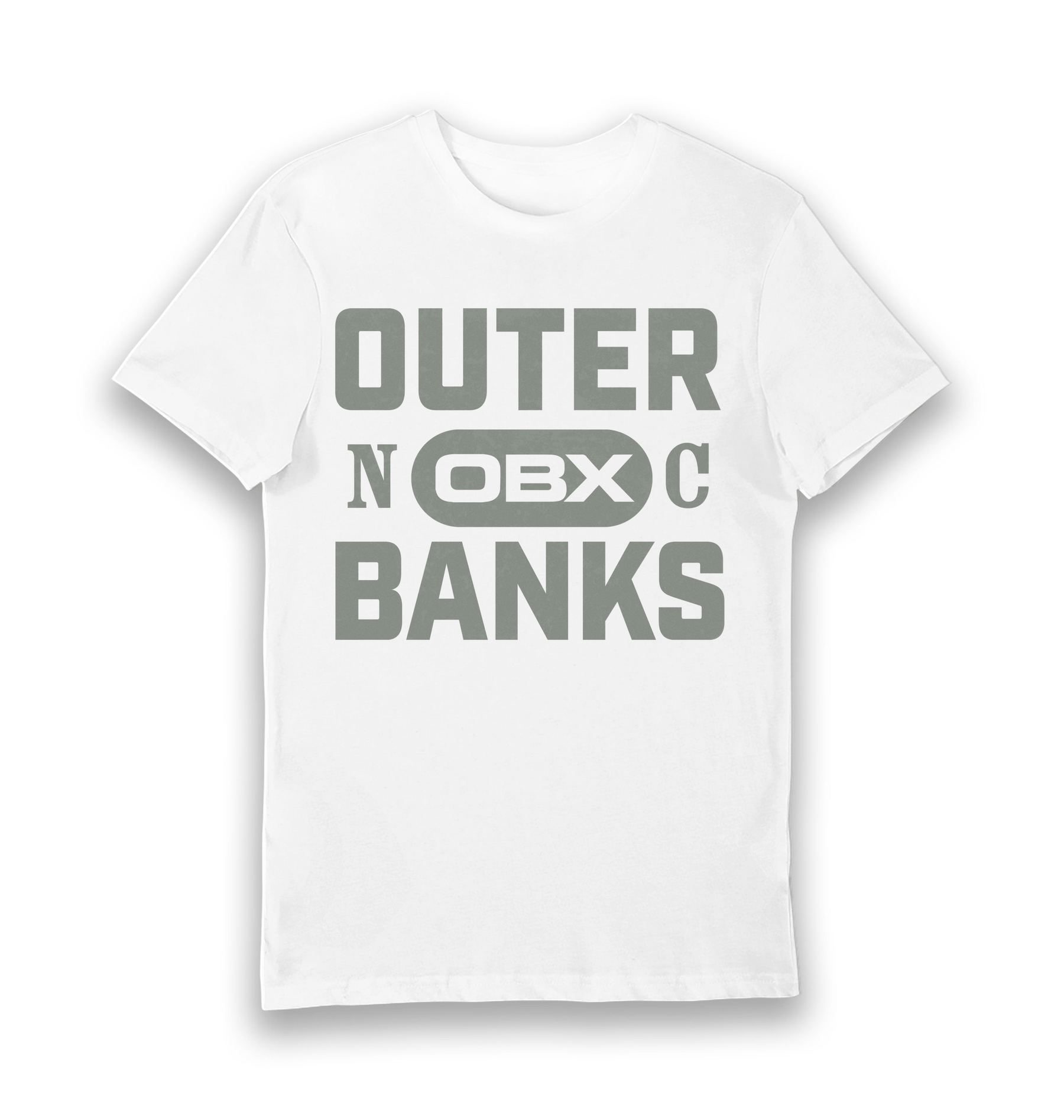 White Printed T-shirt Front