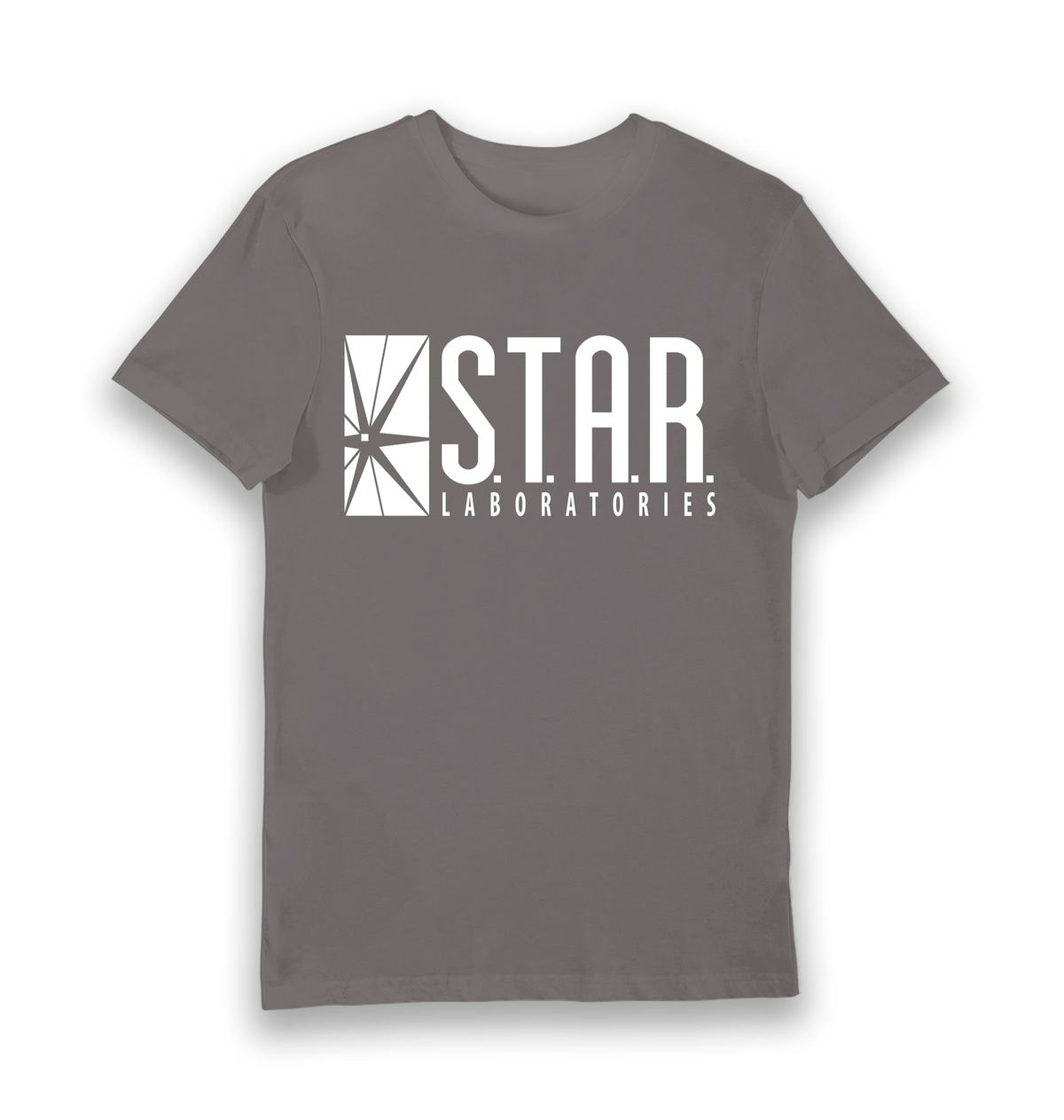 Charcoal Printed T-shirt Front