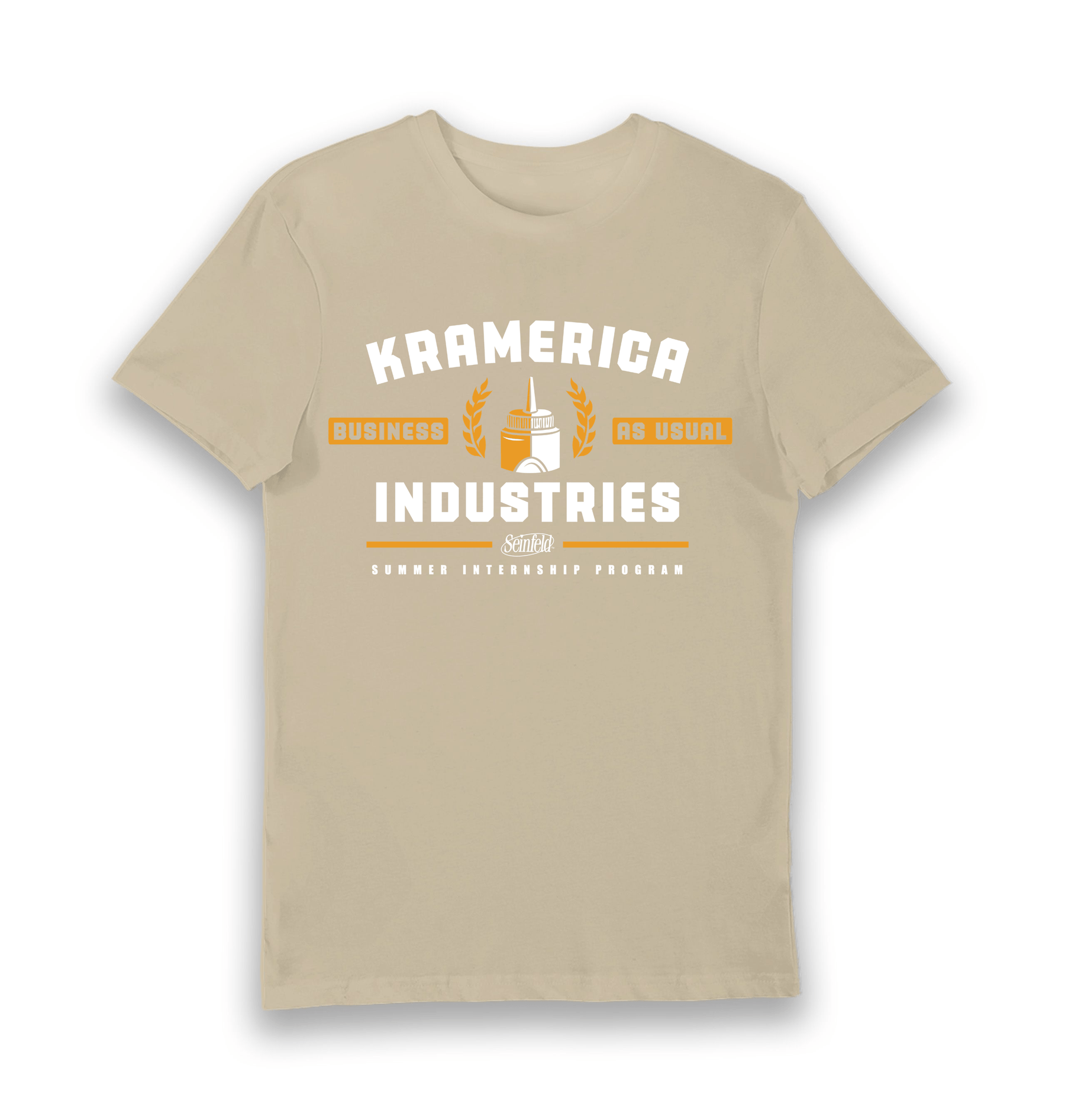 Sand Printed T-shirt Front