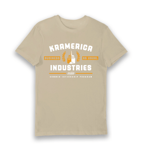 Sand Printed T-shirt Front