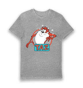Sports Grey Printed T-shirt Front