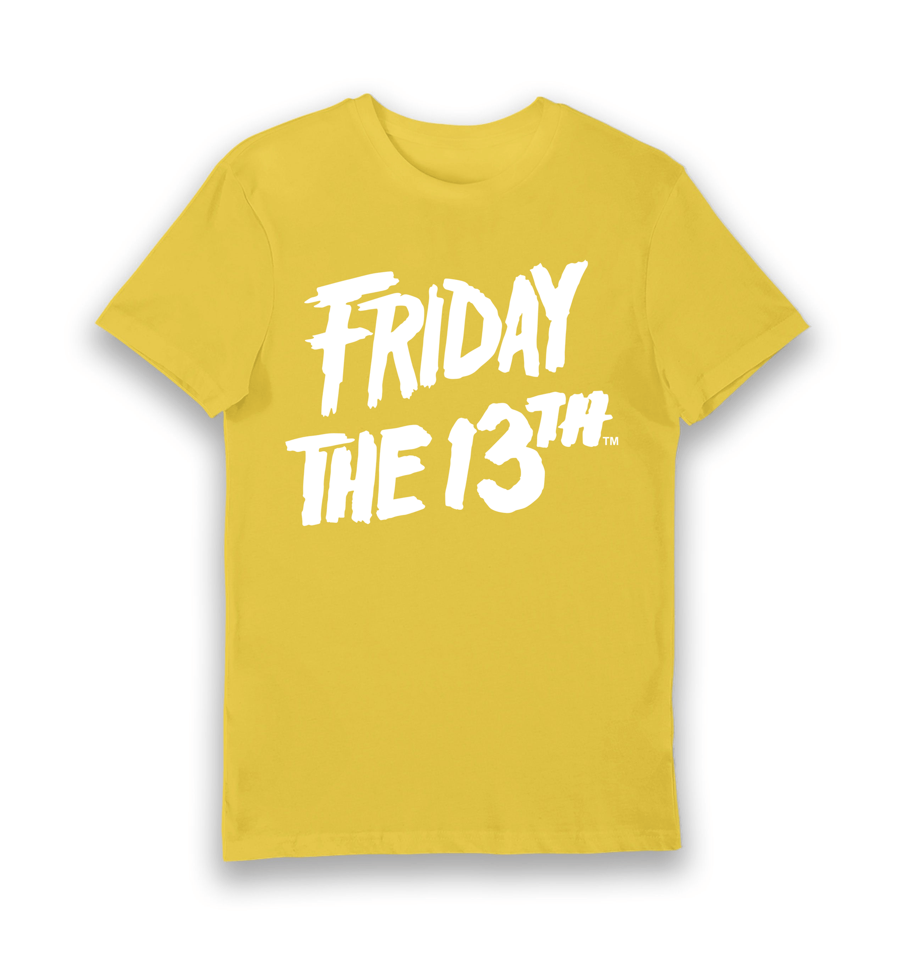 Yellow Printed T-shirt Front