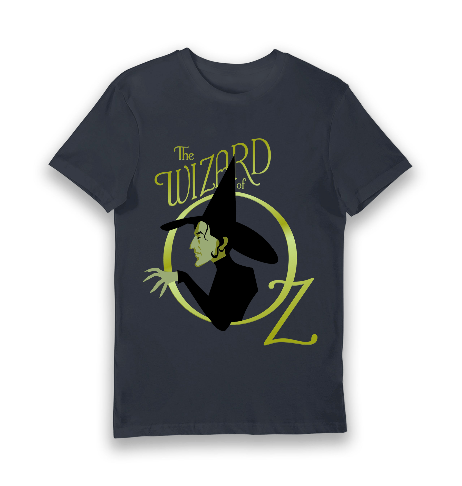 Navy Printed T-shirt Front