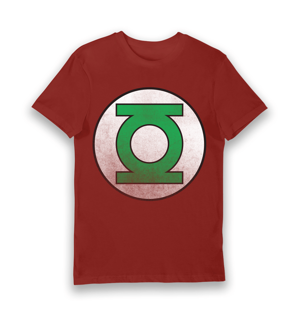 Brick Red Printed T-shirt Front